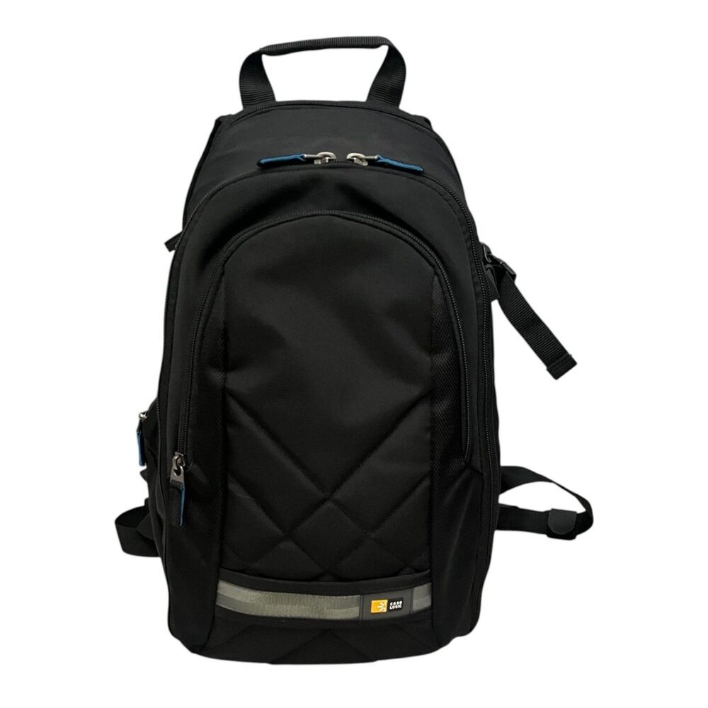 Case Logic CPL-108B DSLR Camera Backpack Black iPad Padded Dividers Tripod
